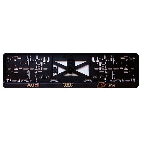 Podložka pod ŠPZ Audi S-line Chróm - 2 ks Podložka pod ŠPZ Audi S-line Chróm - 2 ks