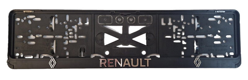 Podložka pod ŠPZ Renault (nové logo) - 2 ks Podložka pod ŠPZ Renault (nové logo) - 2 ks