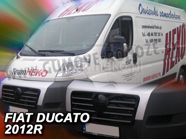 Fiat Ducato 2006-2014 - zimná clona masky Heko Fiat Ducato 2006-2014 - zimná clona masky Heko