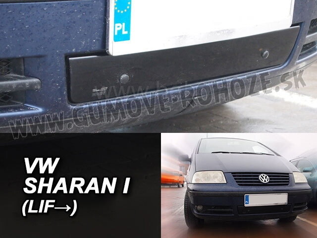 VW Sharan 2000-2010 Dolná - zimná clona masky Heko