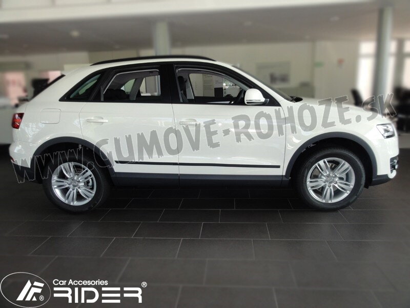 Audi Q3 2011-2018 - ochranné lišty dverí Audi Q3 2011-2018 - ochranné lišty dverí