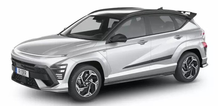 Hyundai Kona II od 2024 - ochranné lišty dverí Hyundai Kona II od 2024 - ochranné lišty dverí
