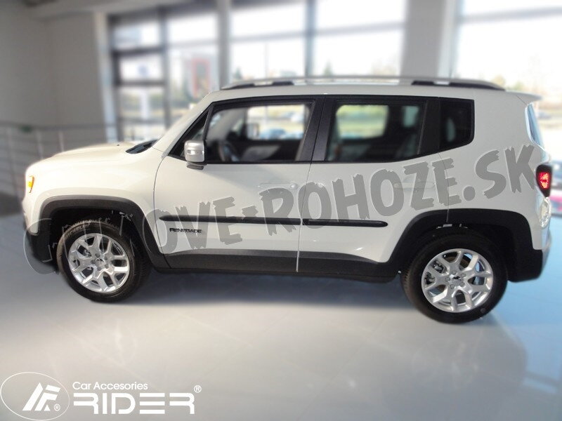 Jeep Renegade od 2014 - ochranné lišty dverí Jeep Renegade od 2014 - ochranné lišty dverí
