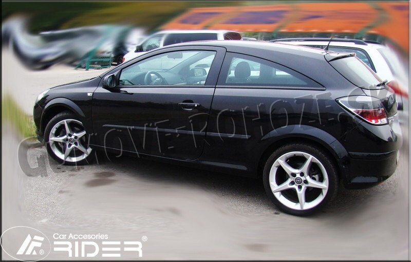 Opel Astra H GTC 2005-2011 - ochranné lišty dverí
