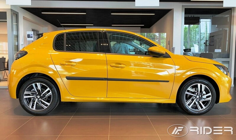 Peugeot 208 5dv od 2019 - ochranné lišty dverí Peugeot 208 5dv od 2019 - ochranné lišty dverí