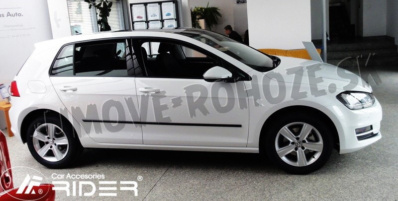 VW Golf VII 2012-2020 - ochranné lišty dverí