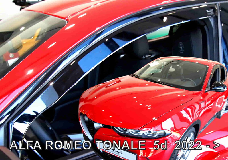 Alfa Romeo Tonale od 2022 (predné) - deflektory Heko Alfa Romeo Tonale od 2022 (predné) - deflektory Heko
