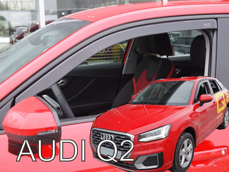 Audi Q2 od 2016 (predné) - deflektory Heko Audi Q2 od 2016 (predné) - deflektory Heko