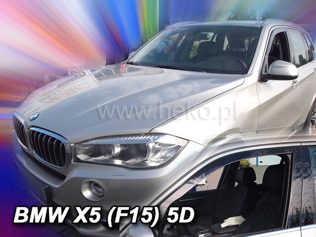 BMW X5 (F15) 2013-2018 (predné) - deflektory Heko BMW X5 (F15) 2013-2018 (predné) - deflektory Heko