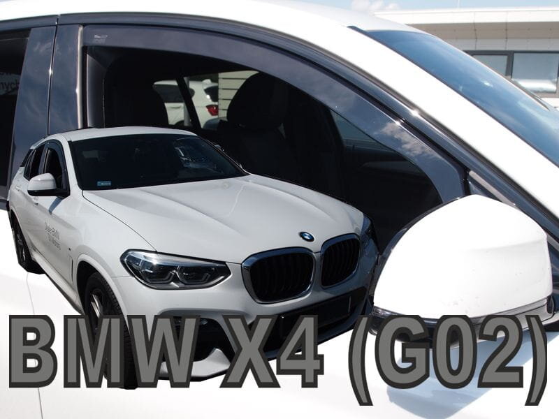 BMW X4 (G02) od 2018 (predné) - deflektory Heko BMW X4 (G02) od 2018 (predné) - deflektory Heko