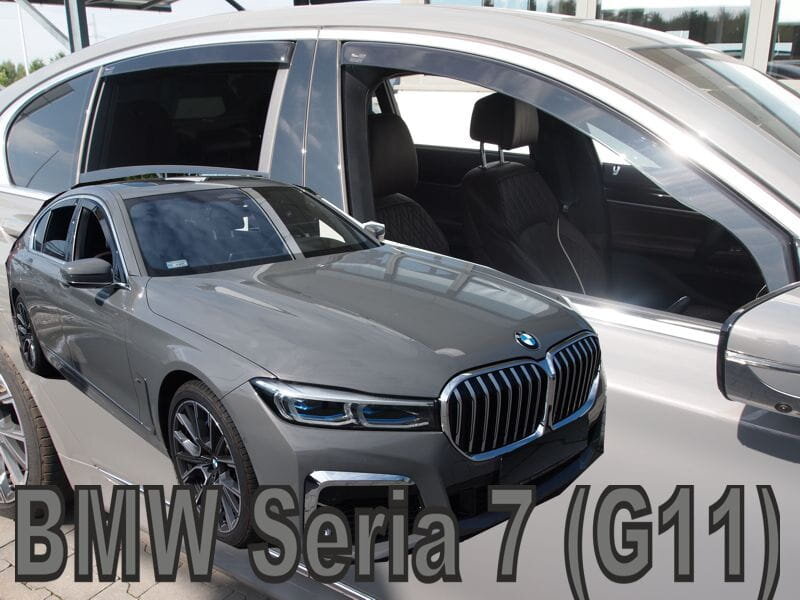 BMW 7 (G11) od 2015 (so zadnými) - deflektory Heko BMW 7 (G11) od 2015 (so zadnými) - deflektory Heko