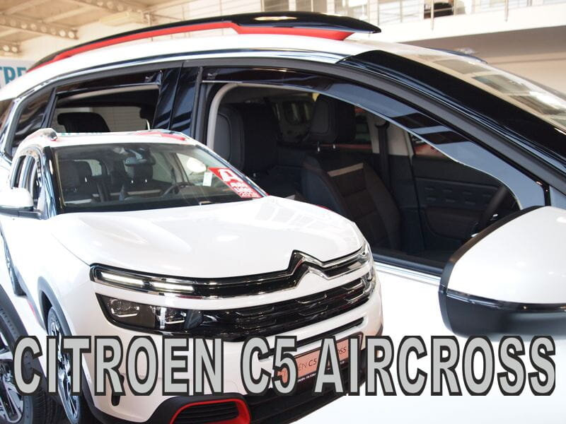 Citroen C5 Aircross od 2018 (so zadnými) - deflektory Heko Citroen C5 Aircross od 2018 (so zadnými) - deflektory Heko