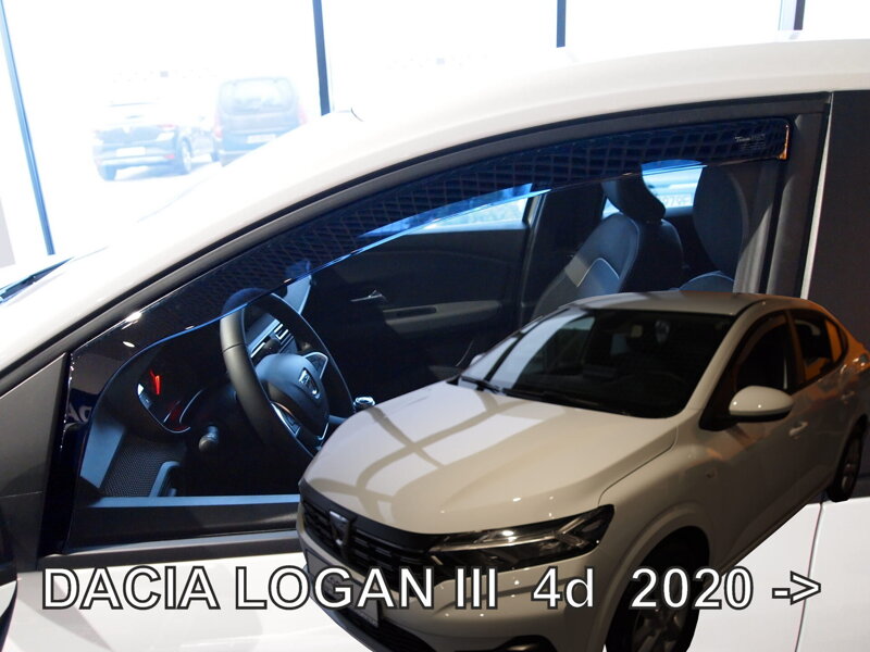 Dacia Logan od 2021 (predné) - deflektory Heko Dacia Logan od 2021 (predné) - deflektory Heko