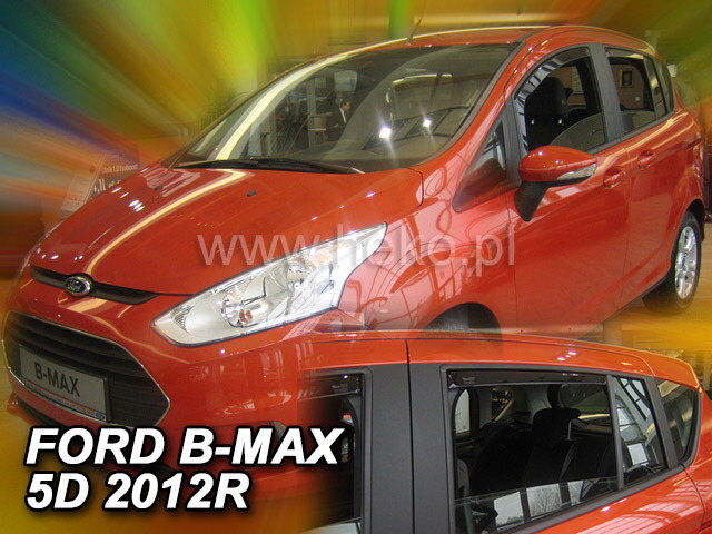 Ford B-Max od 2012 (so zadnými) - deflektory Heko Ford B-Max od 2012 (so zadnými) - deflektory Heko