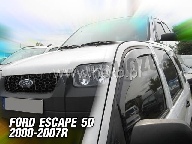 Ford Escape 2000-2007 (predné) - deflektory Heko Ford Escape 2000-2007 (predné) - deflektory Heko