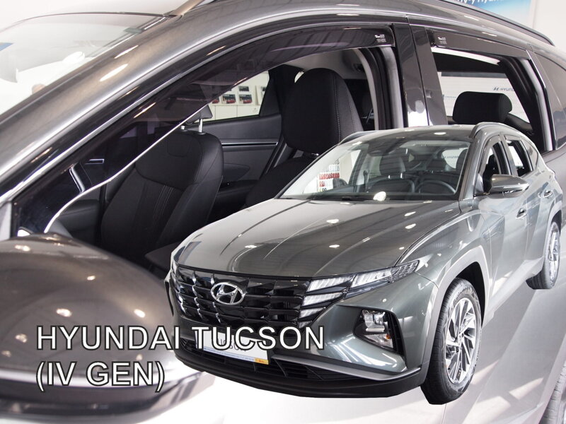 Hyundai Tucson od 2021 (so zadnými) - deflektory Heko Hyundai Tucson od 2021 (so zadnými) - deflektory Heko