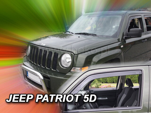 Jeep Patriot od 2006 (predné) - deflektory Heko Jeep Patriot od 2006 (predné) - deflektory Heko