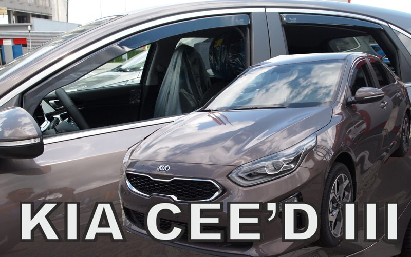 Kia Ceed Htb od 2018 (so zadnými) - deflektory Heko Kia Ceed Htb od 2018 (so zadnými) - deflektory Heko
