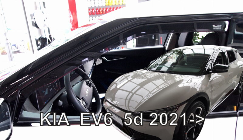 Kia EV6 od 2021 (predné) - deflektory Heko