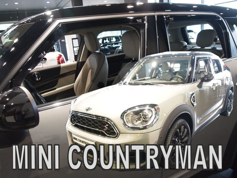 Mini Countryman F60 od 2017 (so zadnými) - deflektory Heko Mini Countryman F60 od 2017 (so zadnými) - deflektory Heko
