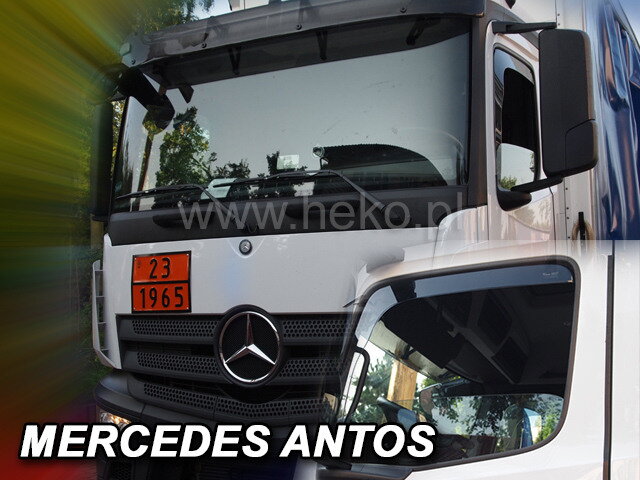 Mercedes Antos od 2012 (predné) - deflektory Heko Mercedes Antos od 2012 (predné) - deflektory Heko