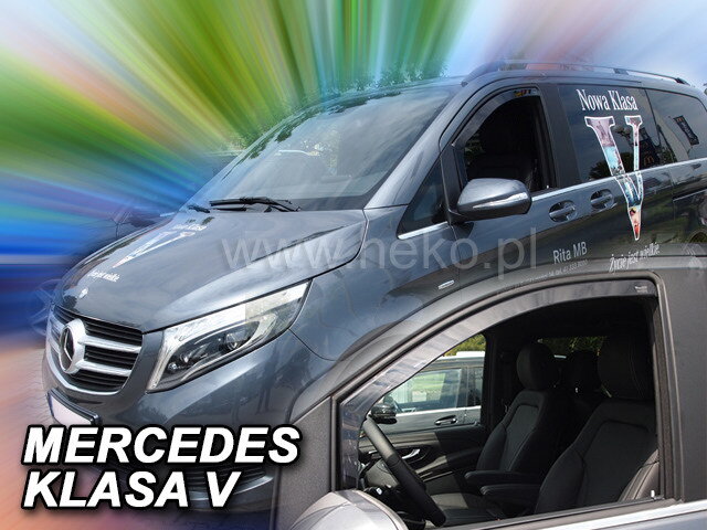Mercedes Vito, Viano W447 od 2014 (predné) - deflektory Heko Mercedes Vito, Viano W447 od 2014 (predné) - deflektory Heko