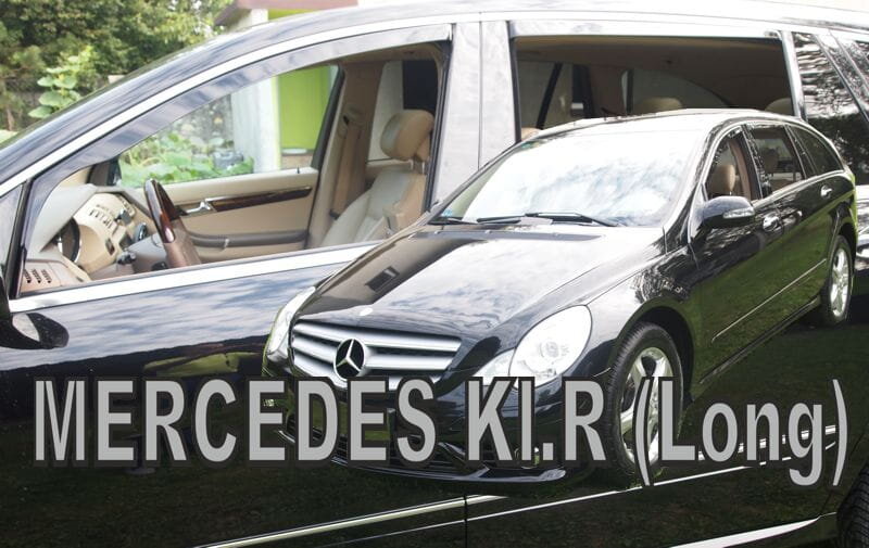 Mercedes R W251 Long od 2006 (so zadnými) - deflektory Heko Mercedes R W251 Long od 2006 (so zadnými) - deflektory Heko