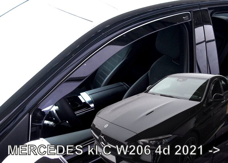 Mercedes C W206 / X206 All-Terrain od 2021 (predné) - deflektory Heko Mercedes C W206 / X206 All-Terrain od 2021 (predné) - deflektory Heko