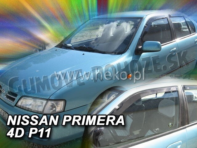 Nissan Primera 1996-2002 (predné) - deflektory Heko Nissan Primera 1996-2002 (predné) - deflektory Heko