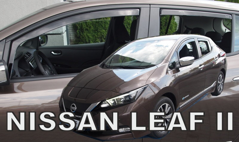 Nissan Leaf od 2017 (so zadnými) - deflektory Heko Nissan Leaf od 2017 (so zadnými) - deflektory Heko