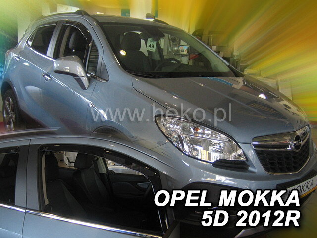 Opel Mokka 2012-2019 (predné) - deflektory Heko Opel Mokka 2012-2019 (predné) - deflektory Heko
