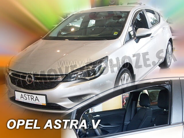 Opel Astra K od 2015 (predné) - deflektory Heko Opel Astra K od 2015 (predné) - deflektory Heko
