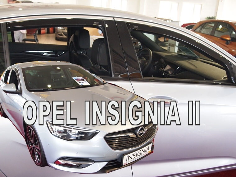 Opel Insignia Grand Sport od 2017 (so zadnými) - deflektory Heko Opel Insignia Grand Sport od 2017 (so zadnými) - deflektory Heko