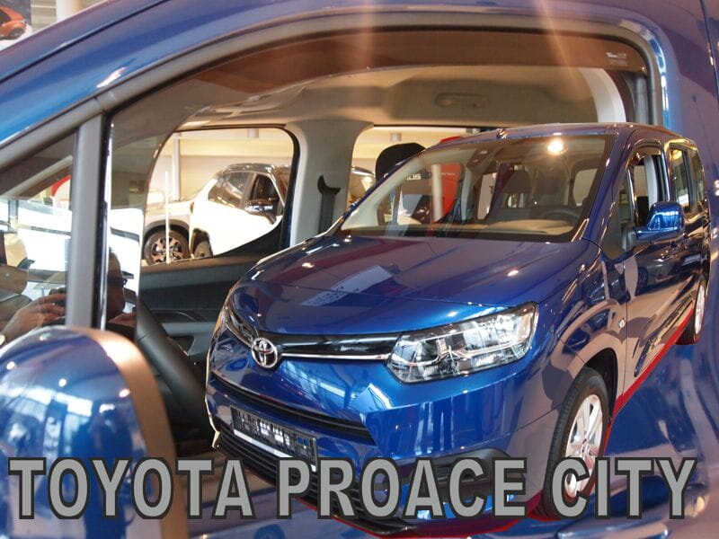 Toyota ProAce City od 2019 (predné) - deflektory Heko Toyota ProAce City od 2019 (predné) - deflektory Heko