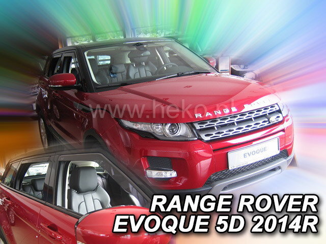 Land Rover Range Rover Evoque 2011-2019 (so zadnými) - deflektory Heko Land Rover Range Rover Evoque 2011-2019 (so zadnými) - deflektory Heko