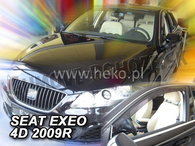 Seat Exeo 2008-2013 (predné) - deflektory Heko Seat Exeo 2008-2013 (predné) - deflektory Heko