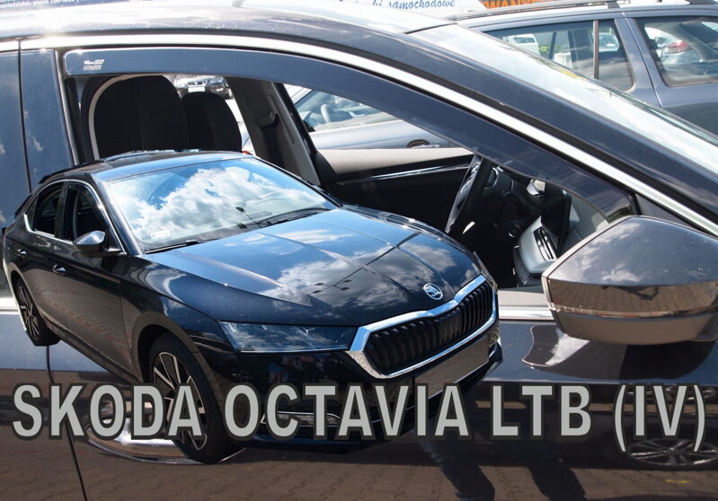 Škoda Octavia IV Liftback, Combi od 2020 (predné) - deflektory Heko Škoda Octavia IV Liftback, Combi od 2020 (predné) - deflektory Heko