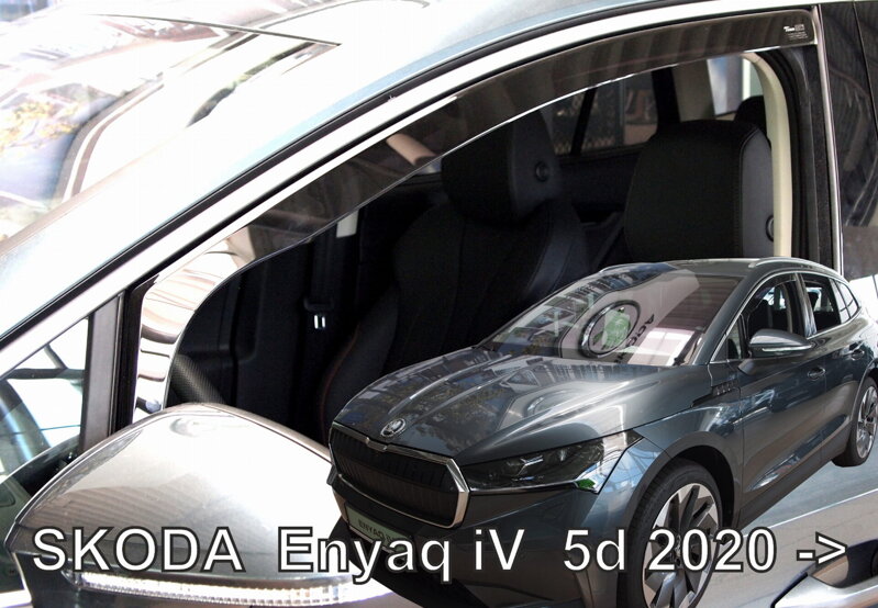 Škoda Enyaq iV od 2021 (predné) - deflektory Heko Škoda Enyaq iV od 2021 (predné) - deflektory Heko