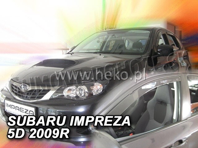 Subaru Impreza 2008-2017 (predné) - deflektory Heko Subaru Impreza 2008-2017 (predné) - deflektory Heko