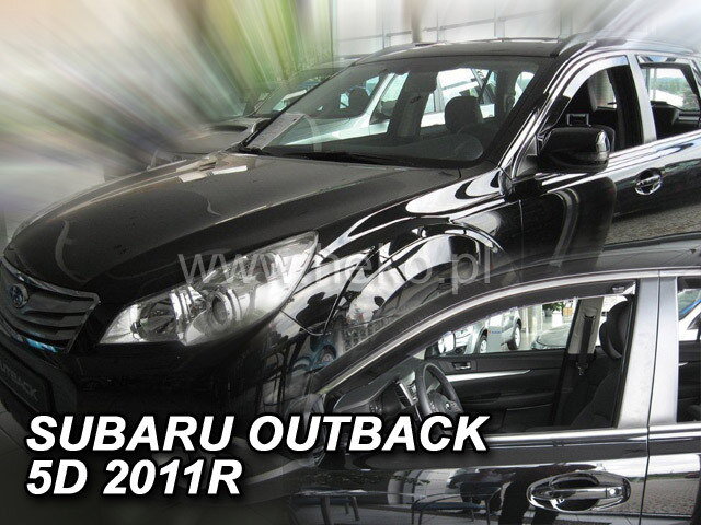 Subaru Outback 2009-2014 (predné) - deflektory Heko Subaru Outback 2009-2014 (predné) - deflektory Heko