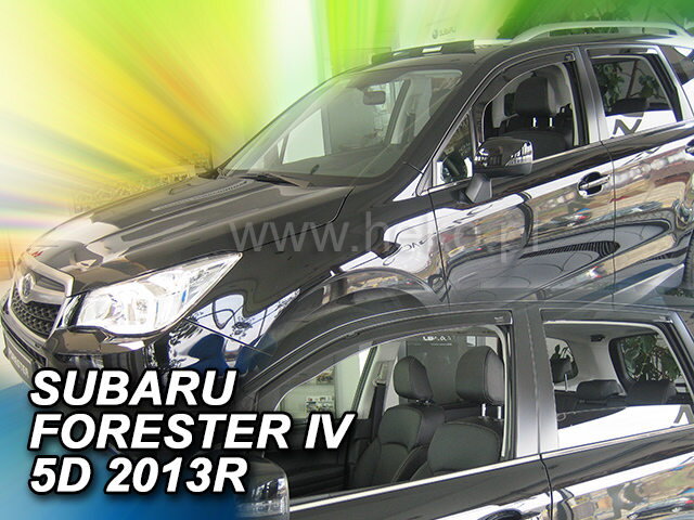 Subaru Forester 2013-2018 (so zadnými) - deflektory Heko Subaru Forester 2013-2018 (so zadnými) - deflektory Heko
