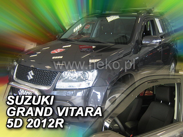 Suzuki Grand Vitara 5-dverí od 2005 (predné) - deflektory Heko Suzuki Grand Vitara 5-dverí od 2005 (predné) - deflektory Heko