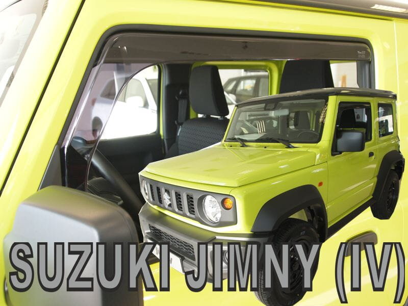 Suzuki Jimny 3-dvere od 2018 (predné) - deflektory Heko Suzuki Jimny 3-dvere od 2018 (predné) - deflektory Heko