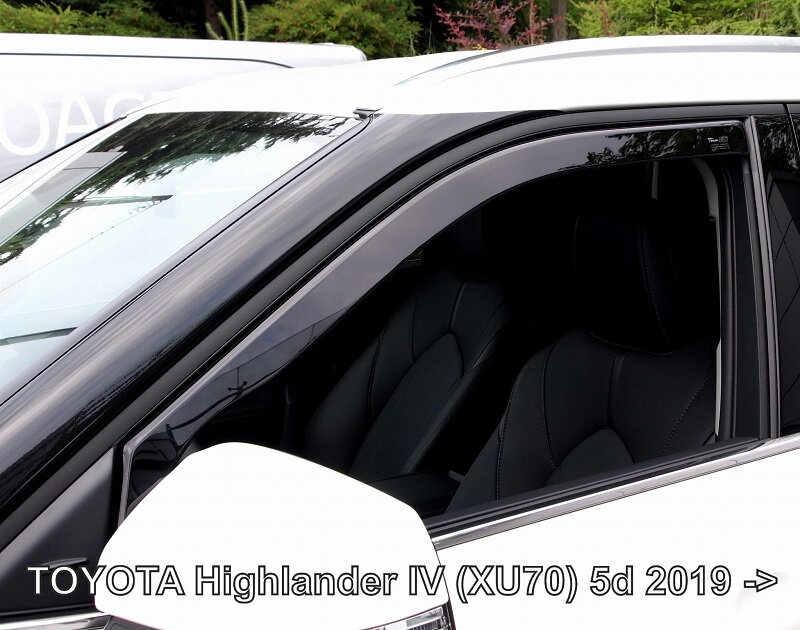 Toyota Highlander od 2020 (predné) - deflektory Heko Toyota Highlander od 2020 (predné) - deflektory Heko
