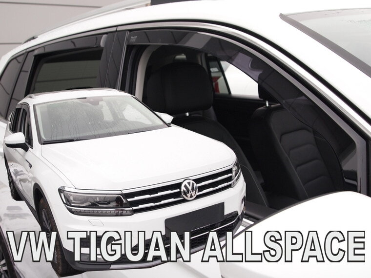 VW Tiguan Allspace od 2017 (so zadnými) - deflektory Heko VW Tiguan Allspace od 2017 (so zadnými) - deflektory Heko