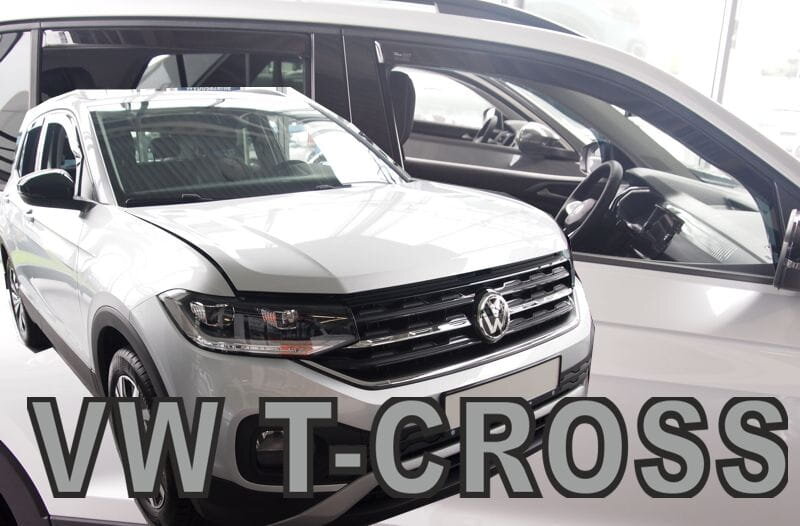 VW T-Cross od 2019 (so zadnými) - deflektory Heko VW T-Cross od 2019 (so zadnými) - deflektory Heko