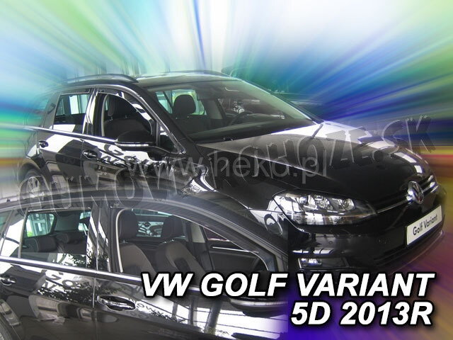 VW Golf VII Combi 2013-2019 (so zadnými) - deflektory Heko VW Golf VII Combi 2013-2019 (so zadnými) - deflektory Heko