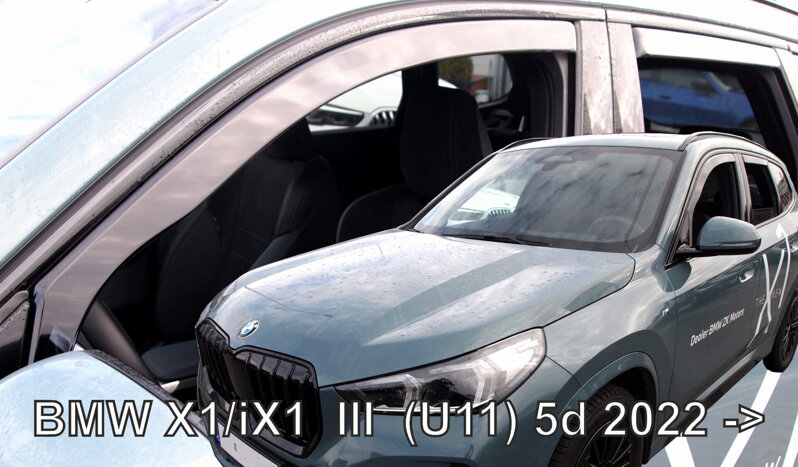 BMW X1 / iX1 (U11) od 2022 (so zadnými) - deflektory Heko BMW X1 / iX1 (U11) od 2022 (so zadnými) - deflektory Heko