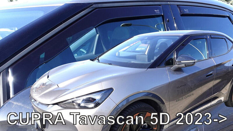 Cupra Tavascan od 2023 (so zadnými) - deflektory Heko Cupra Tavascan od 2023 (so zadnými) - deflektory Heko