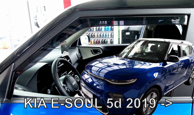 Kia E-Soul od 2019 (predné) - deflektory Heko Kia E-Soul od 2019 (predné) - deflektory Heko